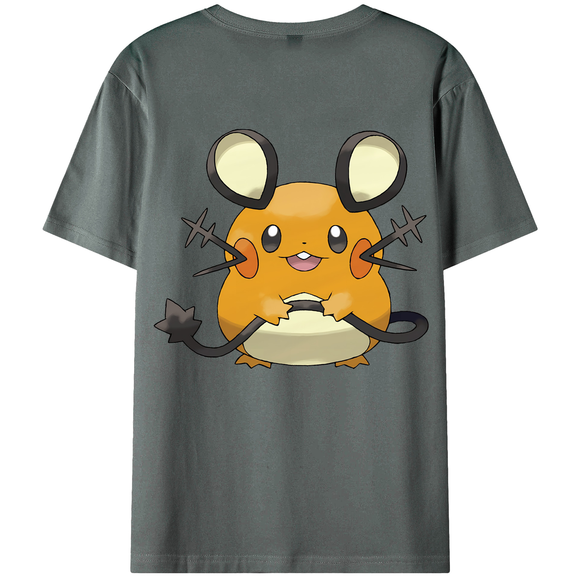 （画像用） ポケットモンスター Pokémon 綿100％半袖Tシャツ（背面プリント）